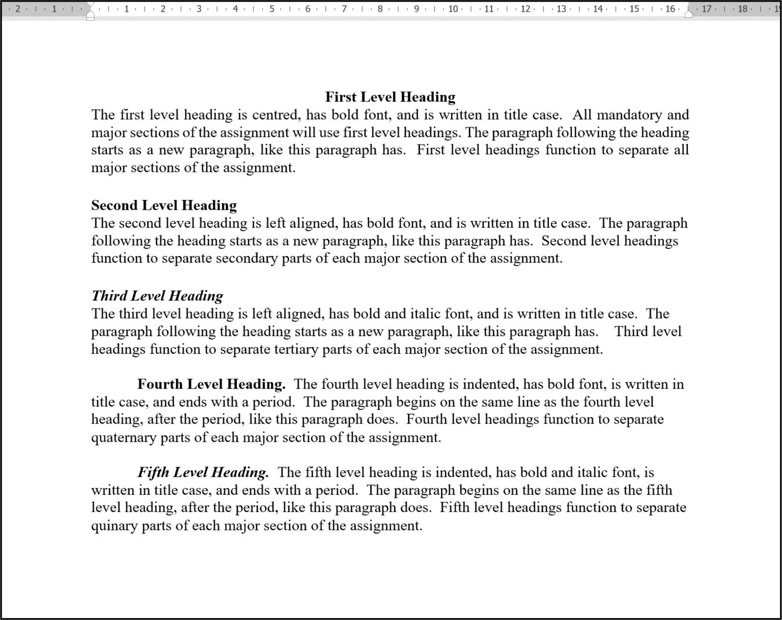 APA Formal, Informal, & Lab Reports: Formatting & Organization – An APA ...