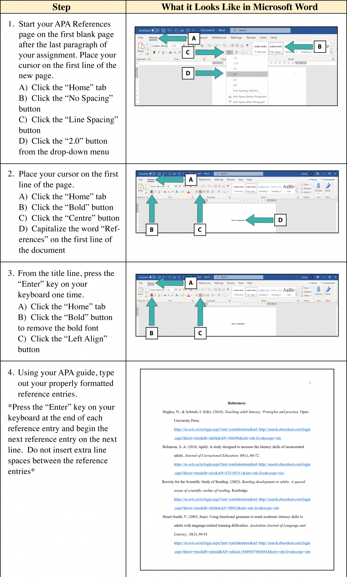 APA References – An APA Guide for Students and Faculty